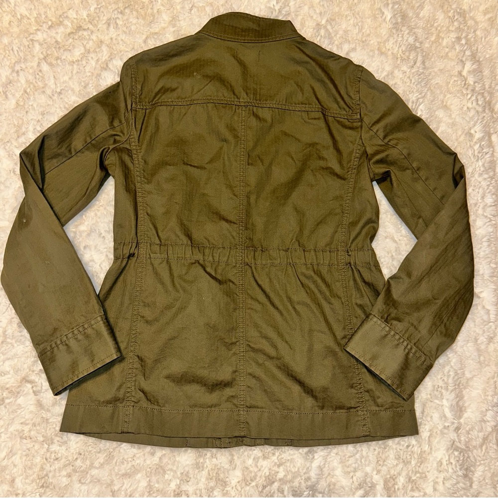 Olive Utility Jacket - Picture 7 of 10